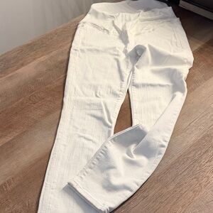 Maternity J. Crew White Straight Leg Women’s